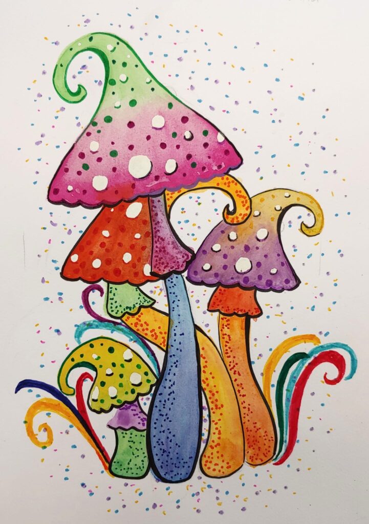 Сидра Эмилия. 15 лет. Художники международного уровня из Эммендингена: 35 работ учеников "Чебурашки" и конкурс ARTWorld5.com - 1